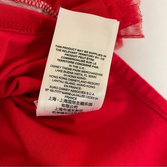 DISNEY Parks Red Minnie Mouse Dress Short Sleeve - 24 Month - Picture 9 of 9